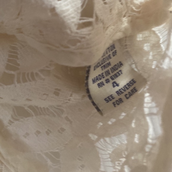 🌴Vintage style Lace Blouse by Two of Us from Anthropologie - Picture 3 of 4